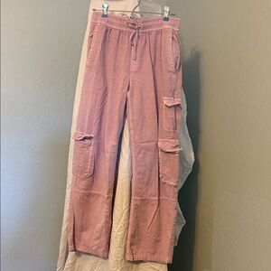 Old Navy Pink Cargo Pants